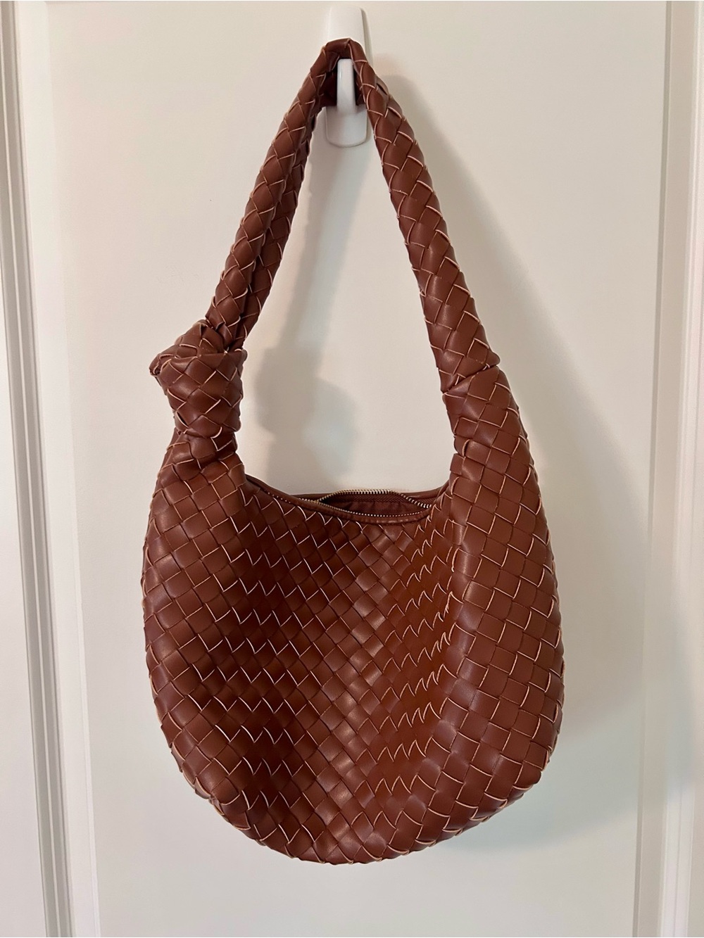 a new day Woven Hobo Bag - Brown